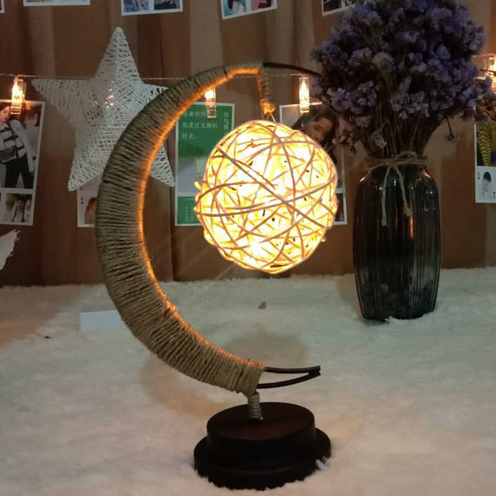 Lampe lunaire enchantée Olivenorma Décoration de Noël 