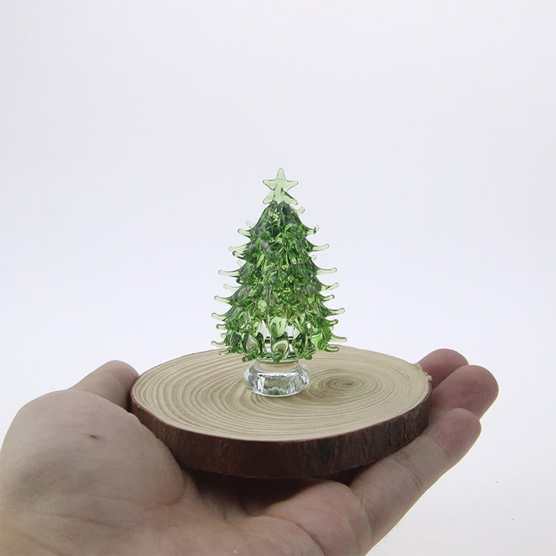 Décoration de Noël en cristal et pierres précieuses pour la maison 