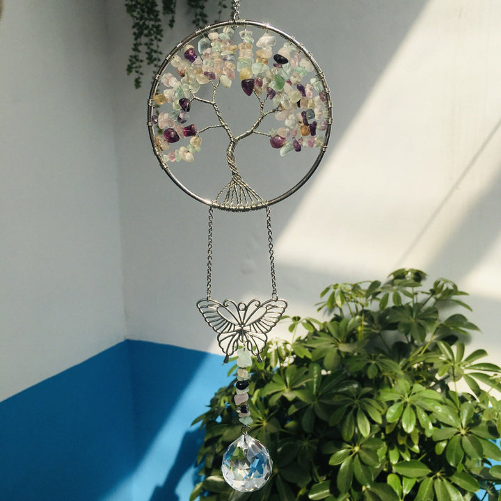 Pendentif décoratif en forme de papillon de l'arbre de vie Olivenorma 