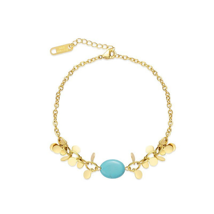 Ensemble de bracelets empilables en forme d'étoiles en turquoise naturelle Olivenorma