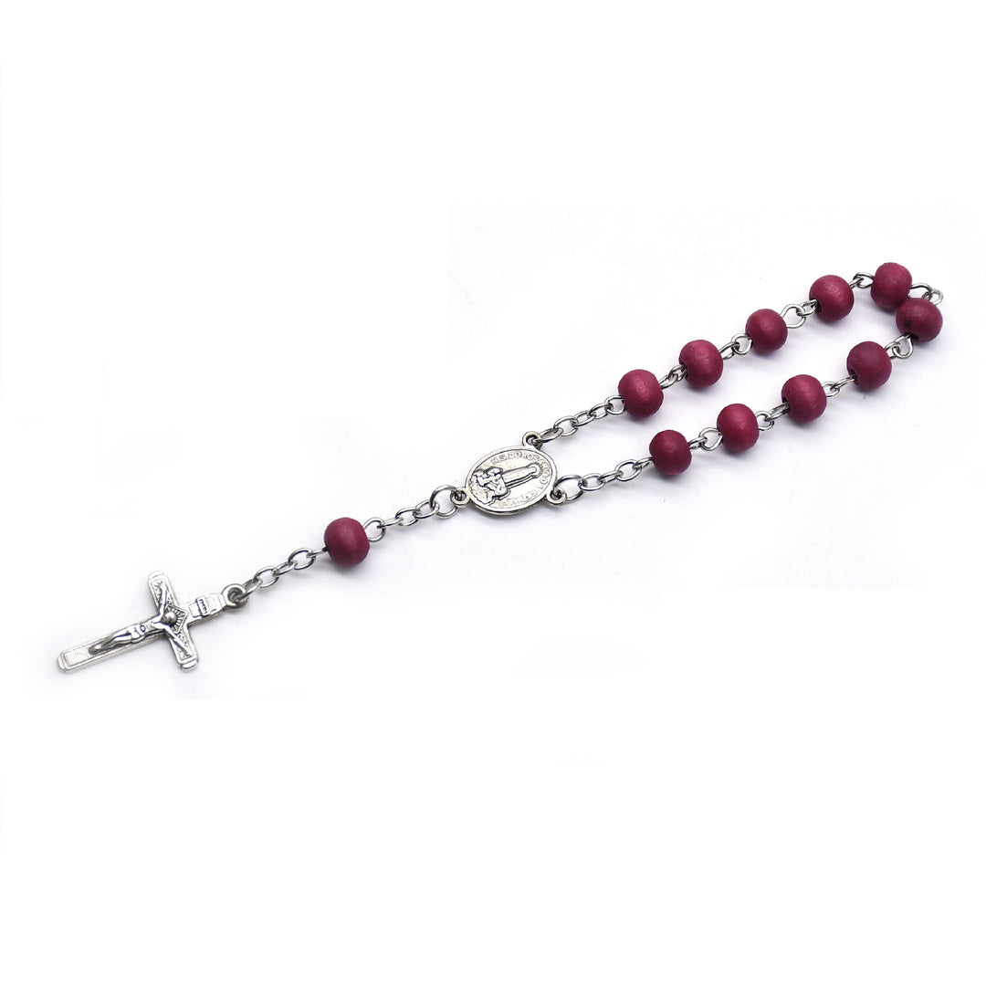 Chapelet de perles d'encens Olivenorma, bracelet de prière, croix 