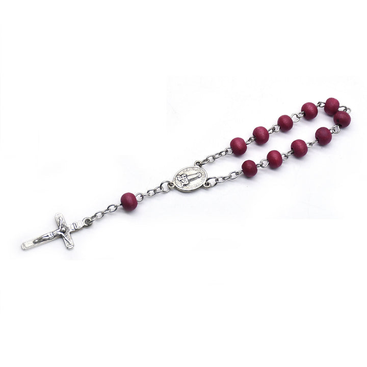 Chapelet de perles d'encens Olivenorma, bracelet de prière, croix 