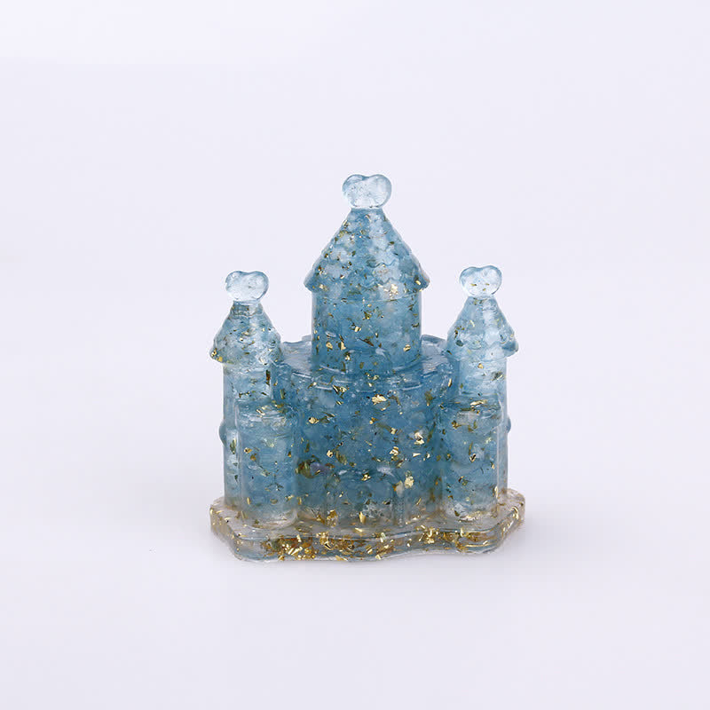 Décoration de château en pierres précieuses époxy cristal naturel Olivenorma