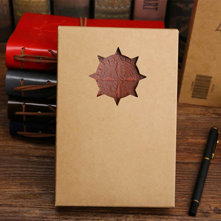 Journal avec couverture en cuir vintage Olivenorma - image 8