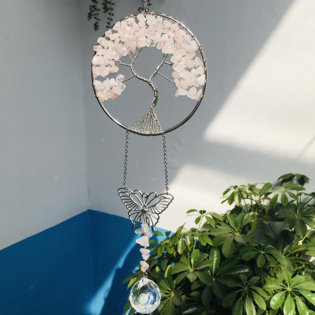 Pendentif décoratif en forme de papillon de l'arbre de vie Olivenorma 
