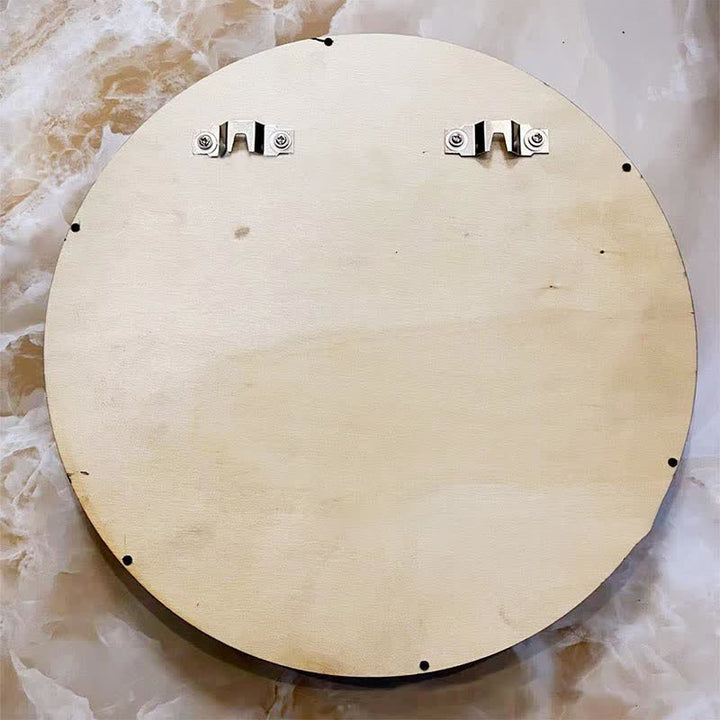 Etagère ronde en cristal en forme de croissant de lune et de soleil Olivenorma
