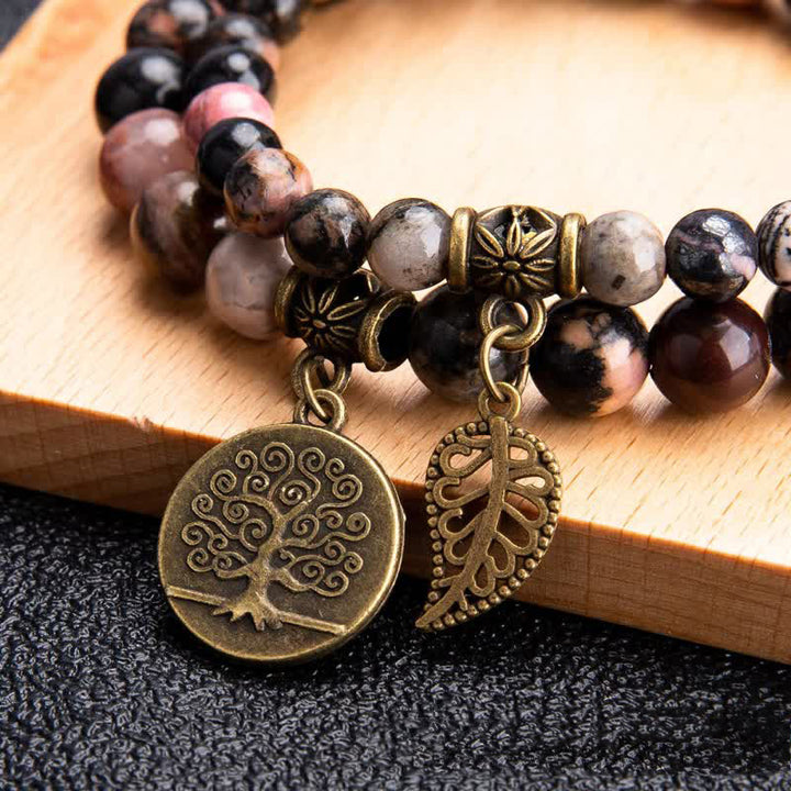 Bracelet Créativité en Obsidienne Acajou