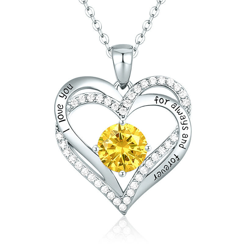Olivenorma « Je t'aimerai toujours » – Collier cœur pierre de naissance Amour éternel - image 26