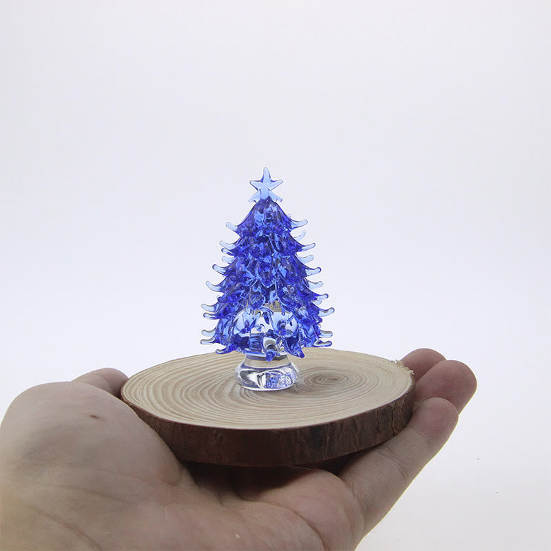 Décoration de Noël en cristal et pierres précieuses pour la maison 