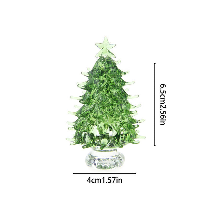 Décoration de Noël en cristal et pierres précieuses pour la maison 