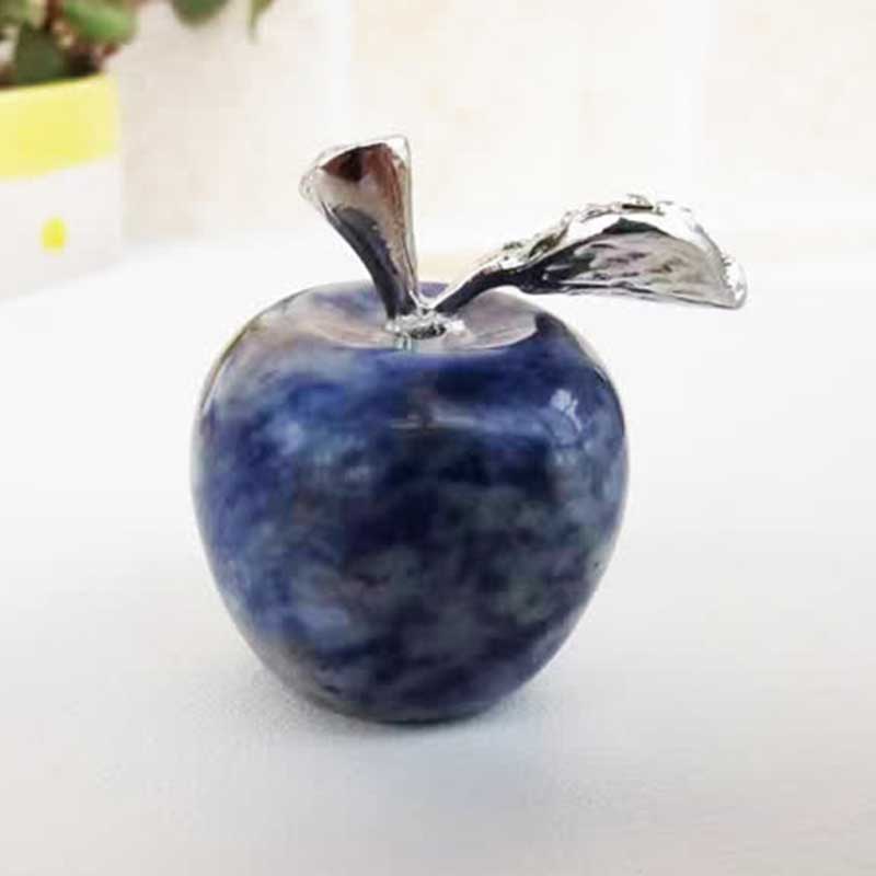 Décoration en pierres précieuses de pomme de fruit de la paix Olivenorma