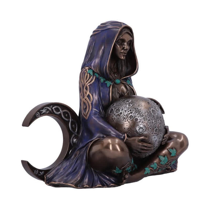 Décoration de statue de déesse de la triple lune Olivenorma