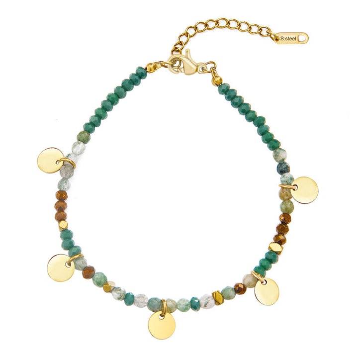 Ensemble de bracelets empilables en forme d'étoiles en turquoise naturelle Olivenorma