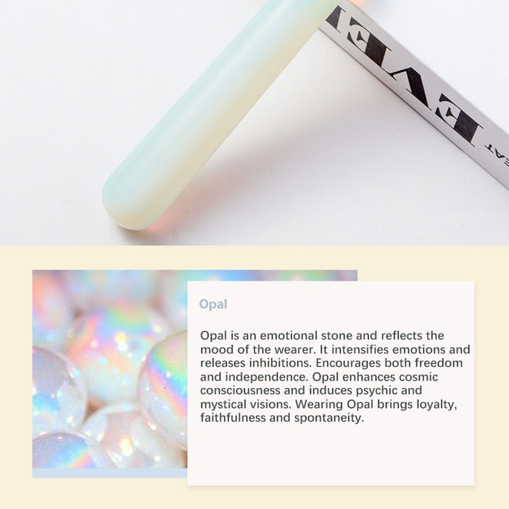 Baguettes de cristal de guérison en cristal naturel Olivenorma