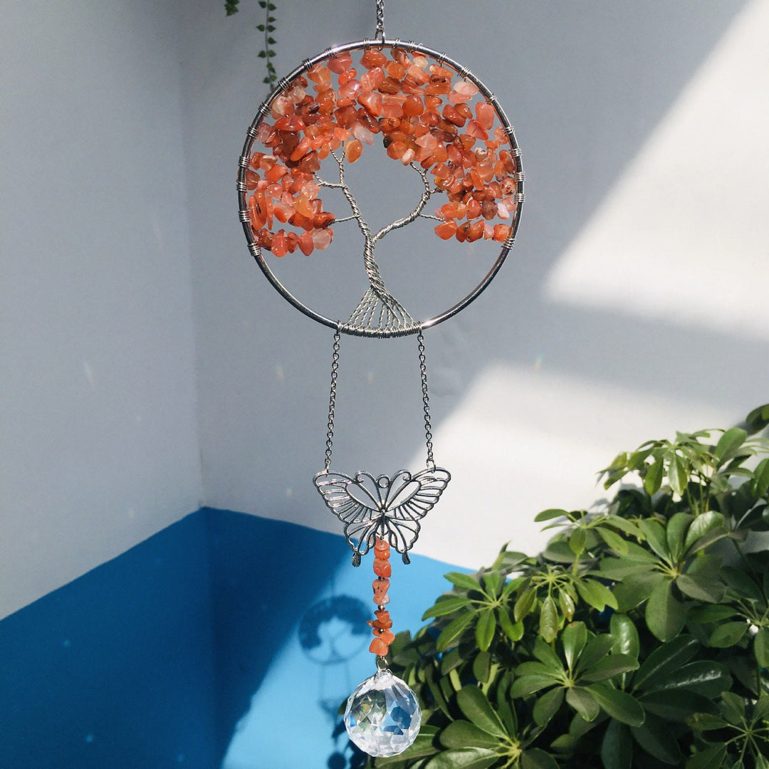 Pendentif décoratif en forme de papillon de l'arbre de vie Olivenorma 