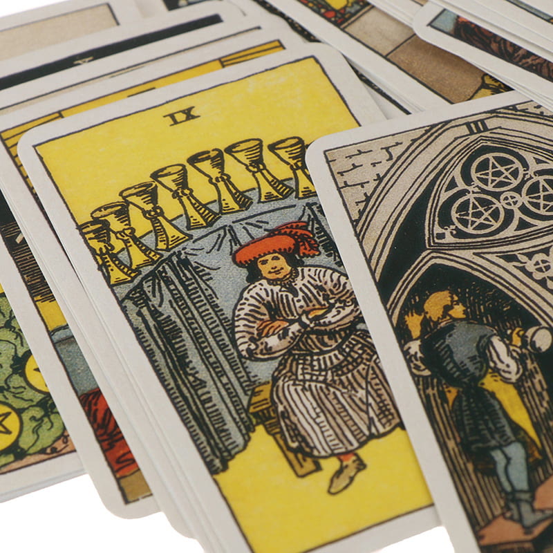 Jeu de 78 cartes de tarot The Rider Magical Smith Olivenorma 