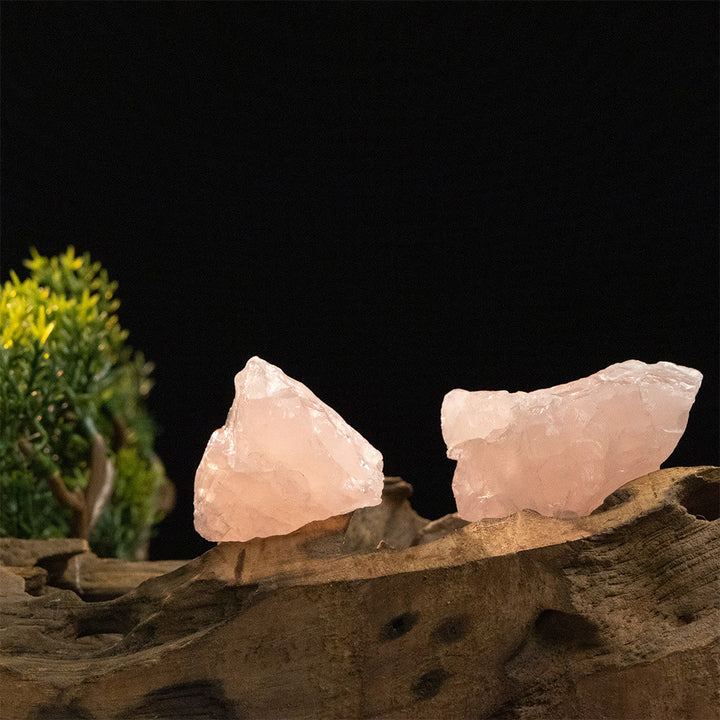 Diffuseur d'arômes en quartz rose Olivenorma en cristal de pierre naturelle
