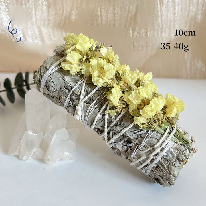 Fleur Olivenorma « Forget-Me-Not » Méditation de purification par les cristaux Sauge blanche 