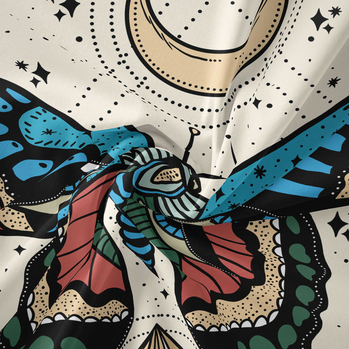 Tapisserie Papillon Papillon Olivenorma Noir Blanc