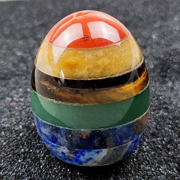 Œuf en cristal de l'esprit créatif du chakra de Pâques Olivenorma - image 3