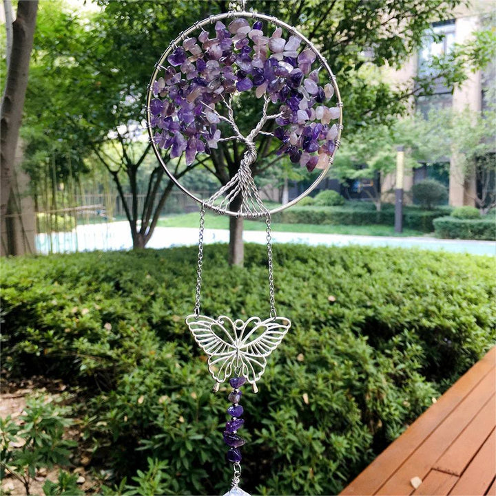 Pendentif décoratif en forme de papillon de l'arbre de vie Olivenorma 