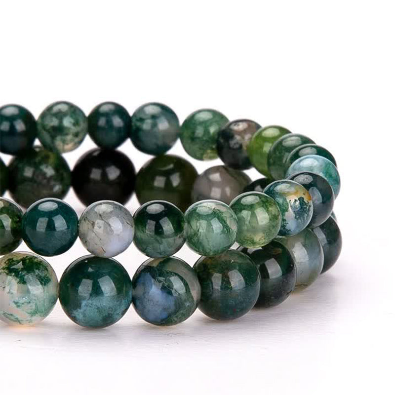 Bracelet de protection en pierre du roi vert Olivenorma 