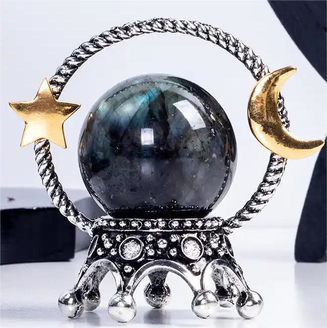 Supports de sphères en forme d'étoile et de lune Olivenorma Décoration ornementale