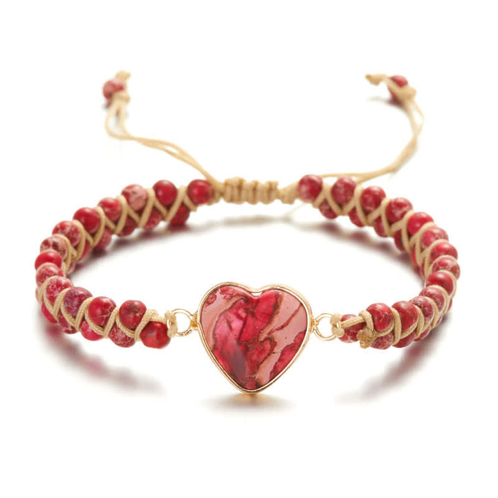 Bracelet gardien de pierre empereur coloré Olivenorma 