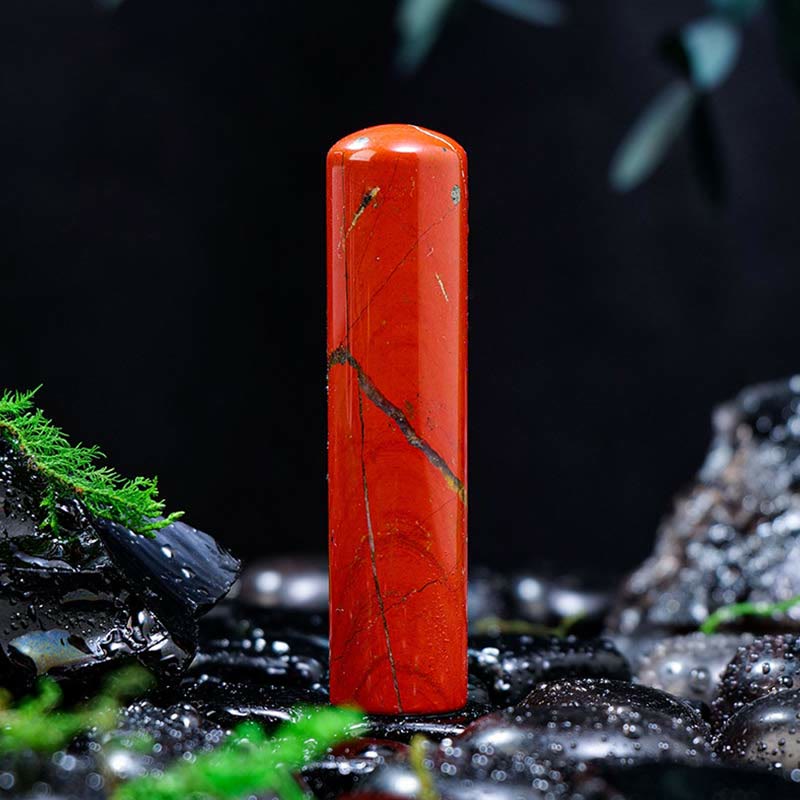 Ornement cylindrique en cristal de chakra naturel Olivenorma Décoration en pierres précieuses
