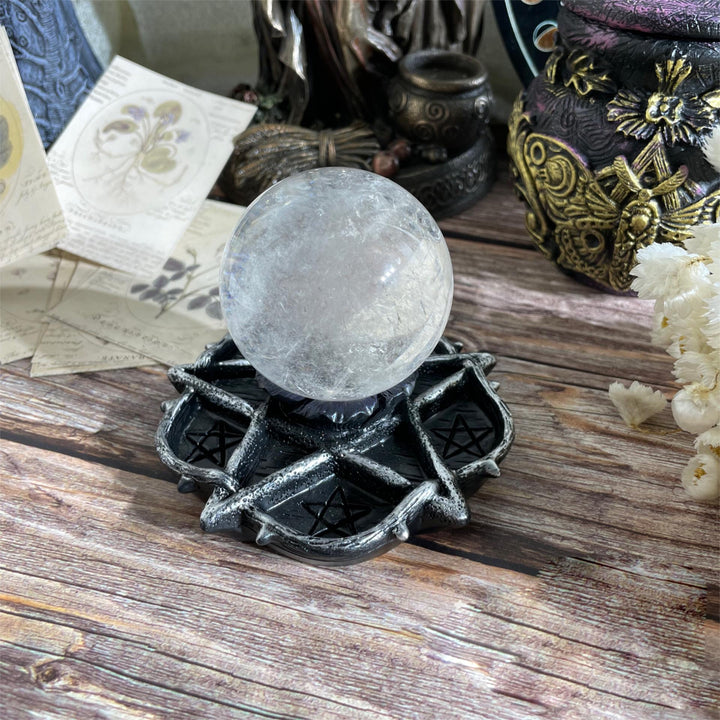 Support de boule de cristal en forme d'étoile Olivenorma
