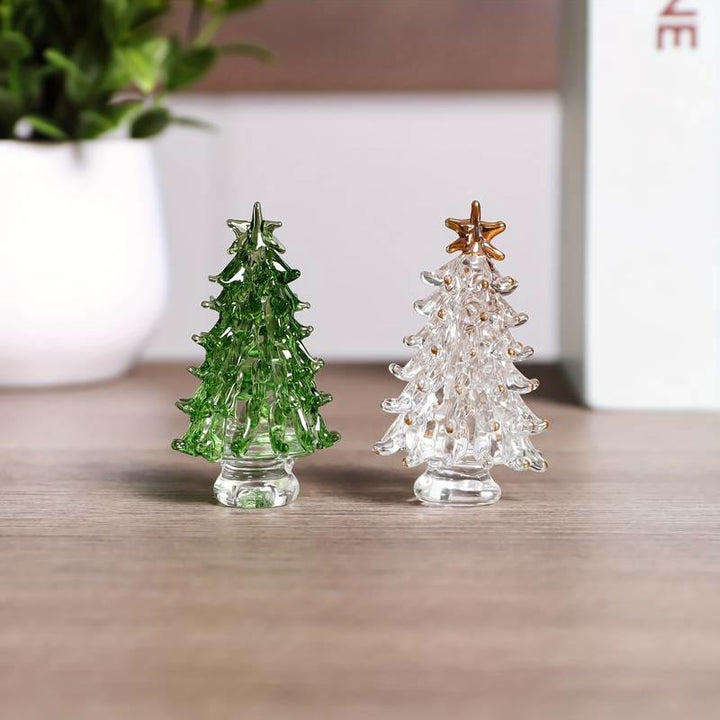 Décoration de Noël en cristal et pierres précieuses pour la maison 