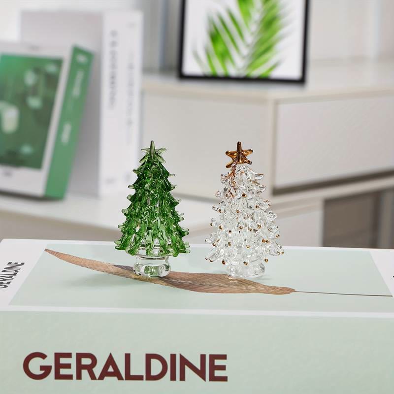 Décoration de Noël en cristal et pierres précieuses pour la maison 