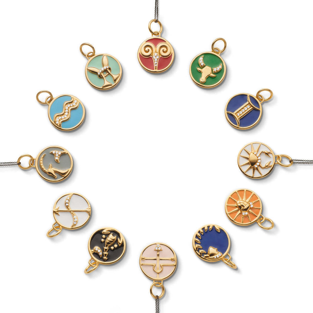 Collier vintage en acier inoxydable 18 carats avec zircon blanc Olivenorma 