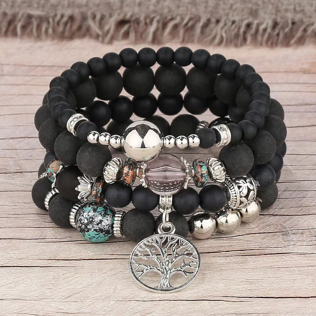 Ensemble de bracelets en perles Olivenorma Bohême Arbre De Vie 
