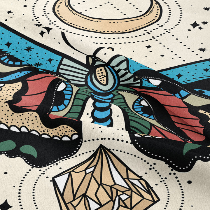 Tapisserie Papillon Papillon Olivenorma Noir Blanc
