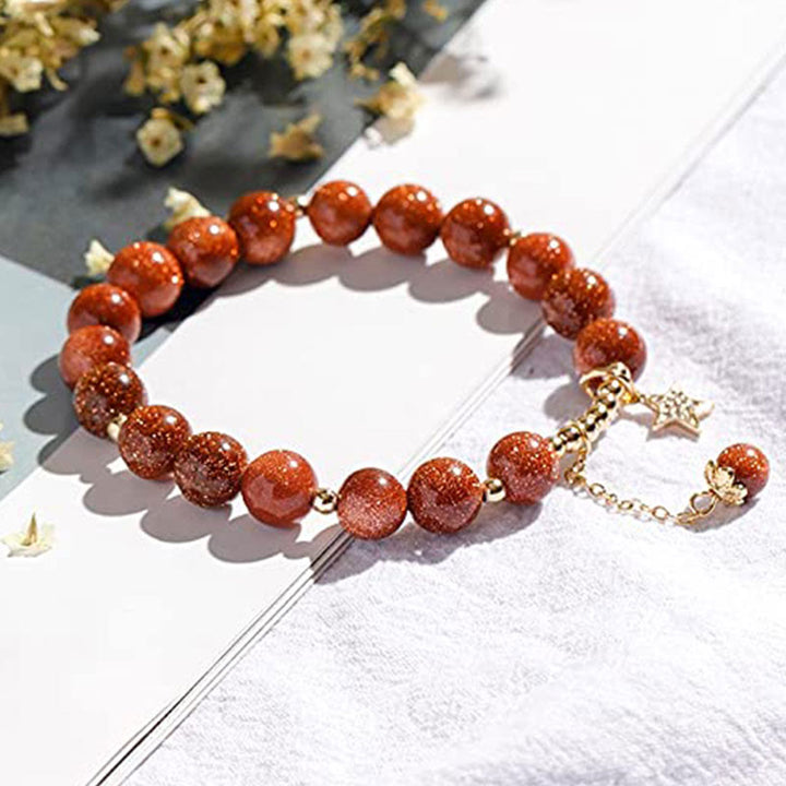 Olivenorma « Richesse et Chance » – Bracelet en Cristal Brillant en Grès