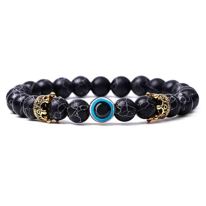 Bracelet de protection contre le mauvais œil en turquoise Olivenorma