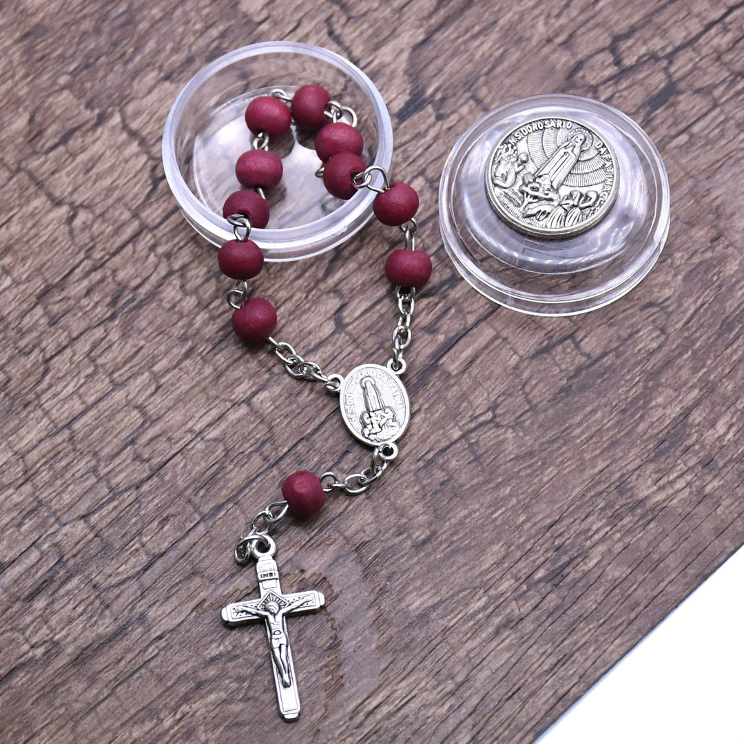 Chapelet de perles d'encens Olivenorma, bracelet de prière, croix 