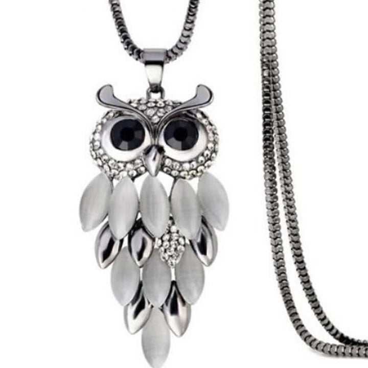Collier pull en alliage de cristal « Supernatural Power » Olivenorma