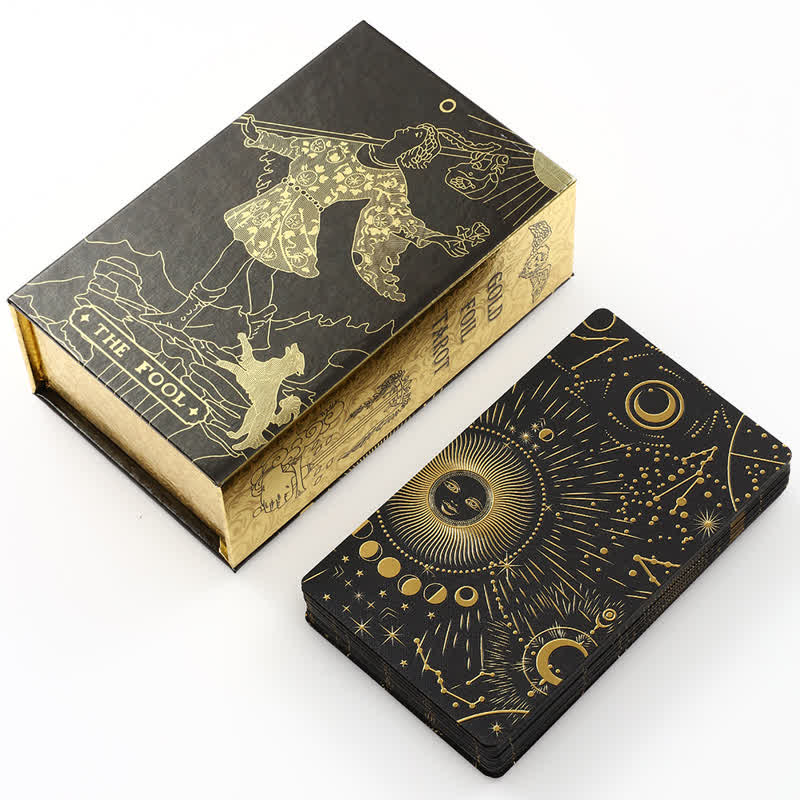 Cartes de tarot pour débutants avec mots-clés significatifs
