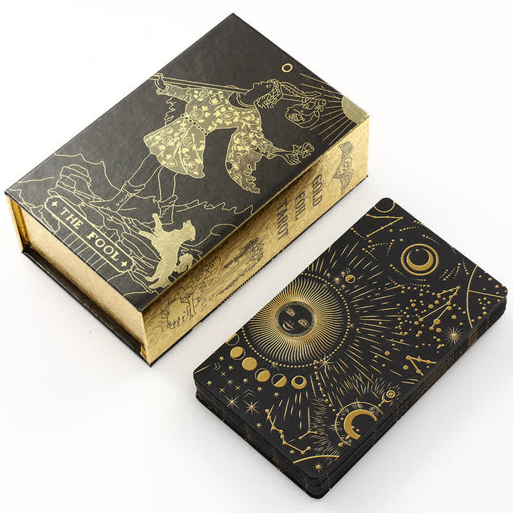 Cartes de tarot pour débutants avec mots-clés significatifs
