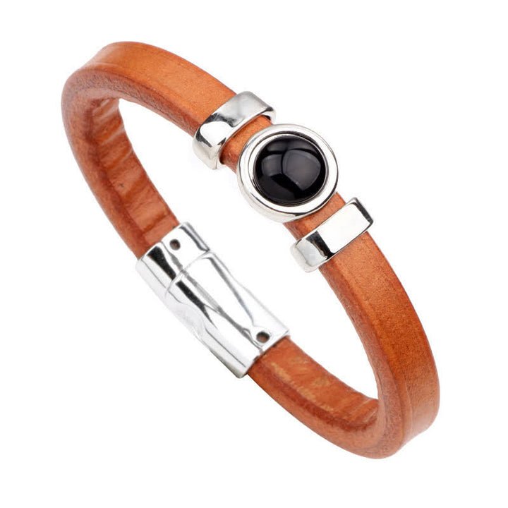 Bracelets en cuir oraculaires Olivenorma