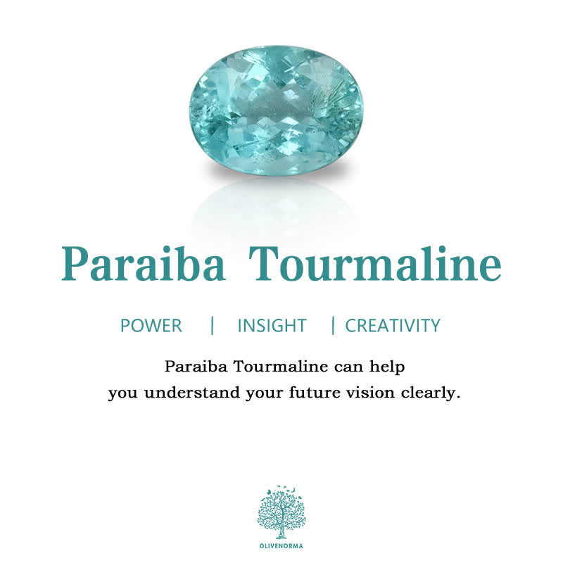 Boucles d'oreilles en forme de goutte d'eau avec tourmaline Paraiba