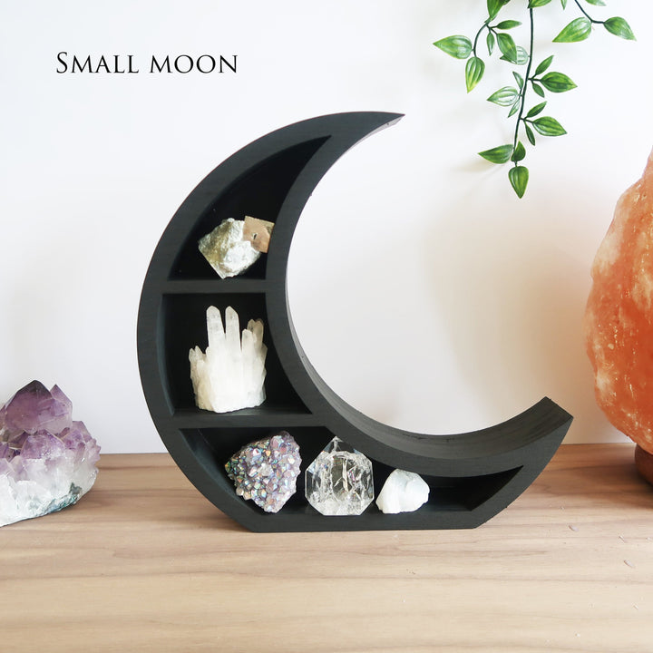 Etagère en cristal de lune fabriquée à la main par Olivenorma